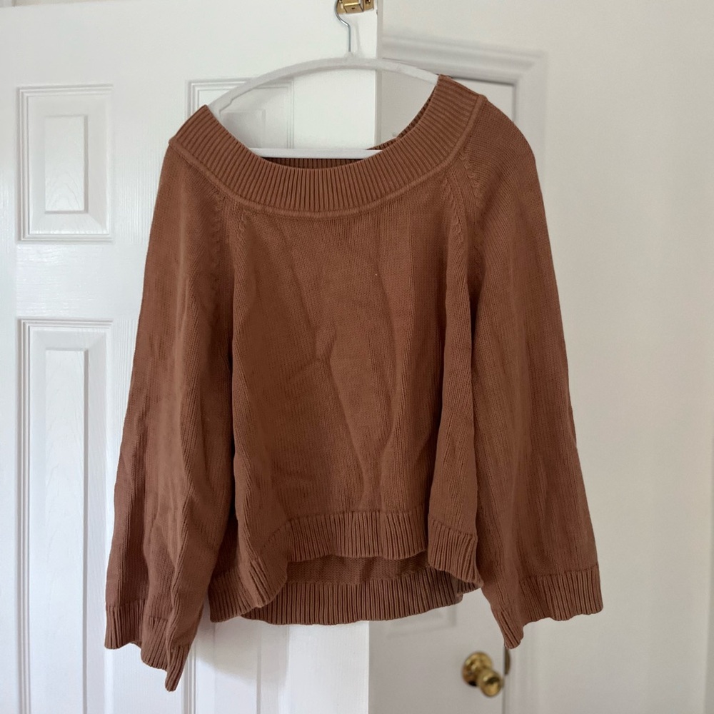 Camel J Crew Sweater